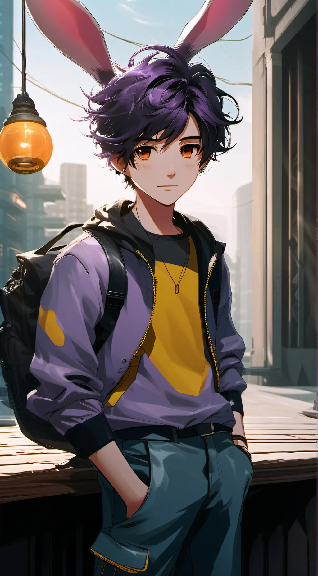 ai character: Ethan background