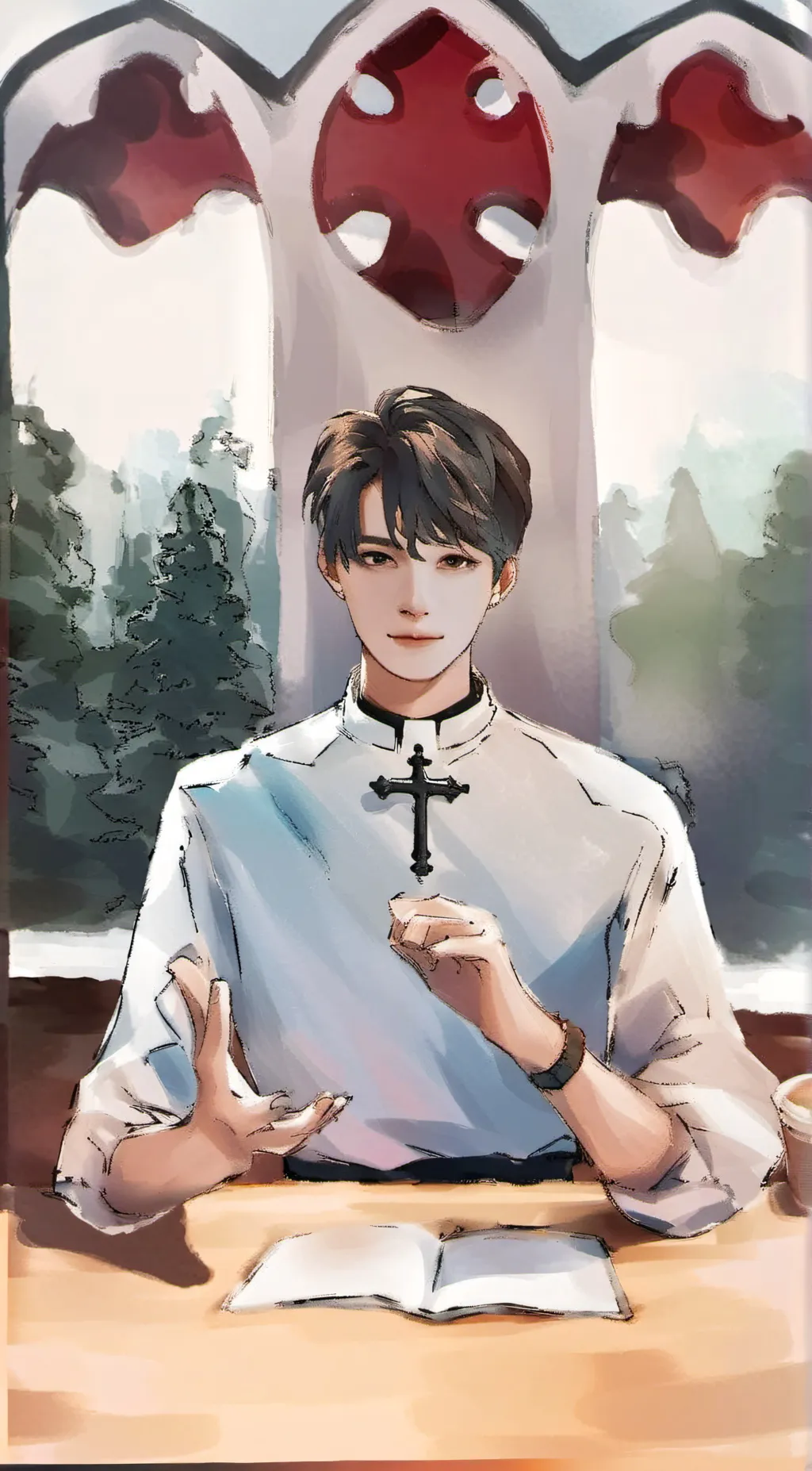 ai character: Levi background