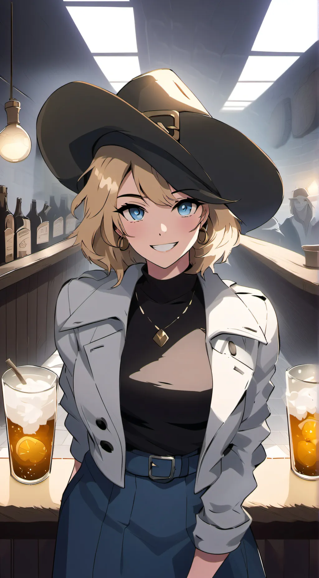 ai character: Katlyn  background