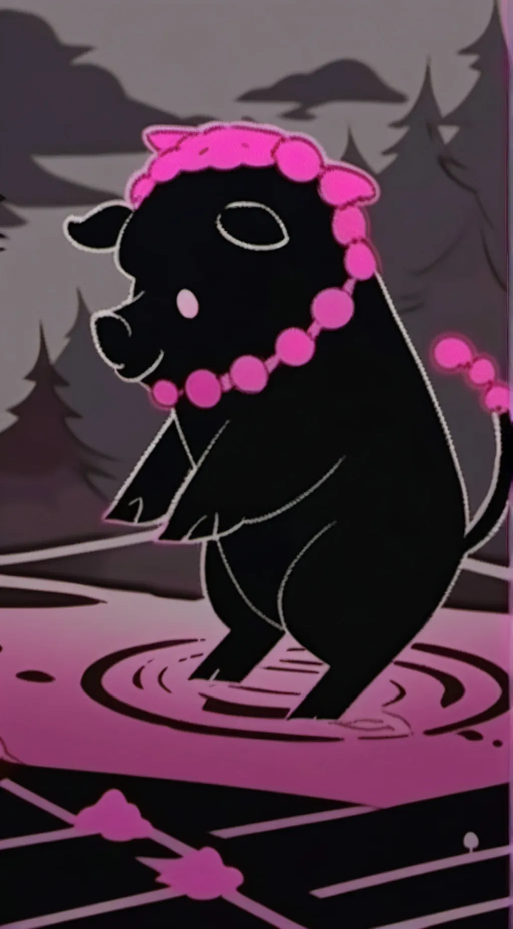ai character: Fat Nuggets:3 background