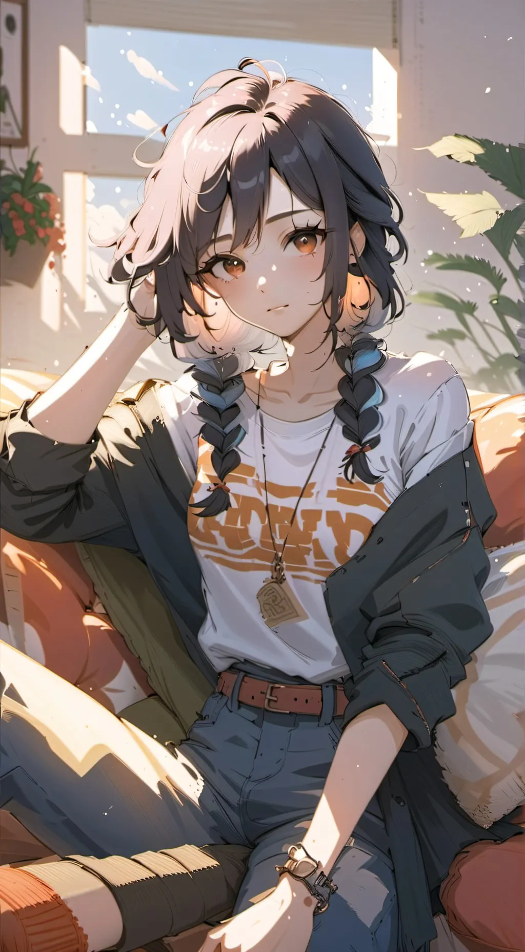 ai character: leha background