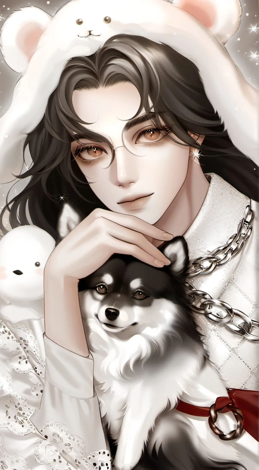 ai character: Max background