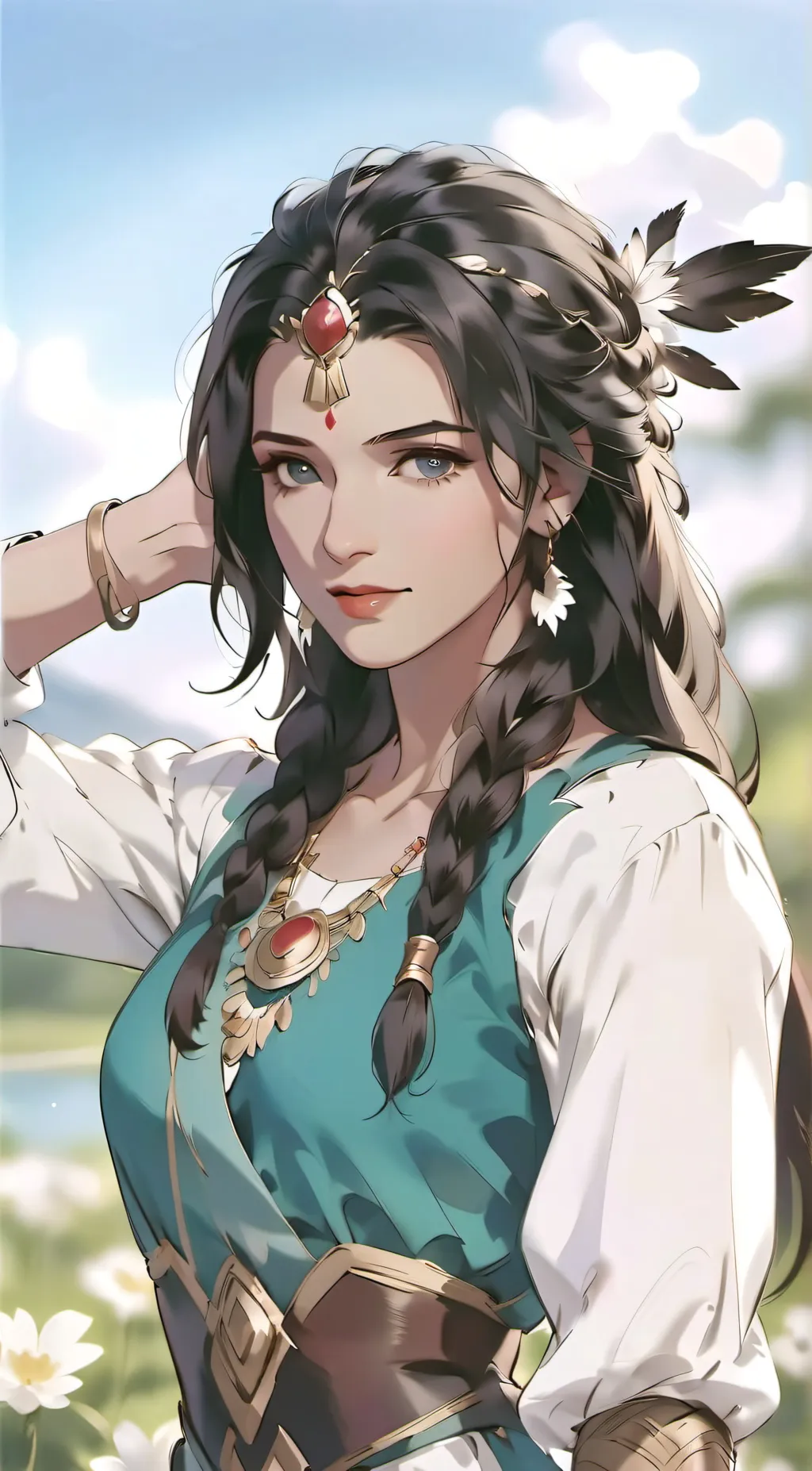 ai character: Amara Khan background