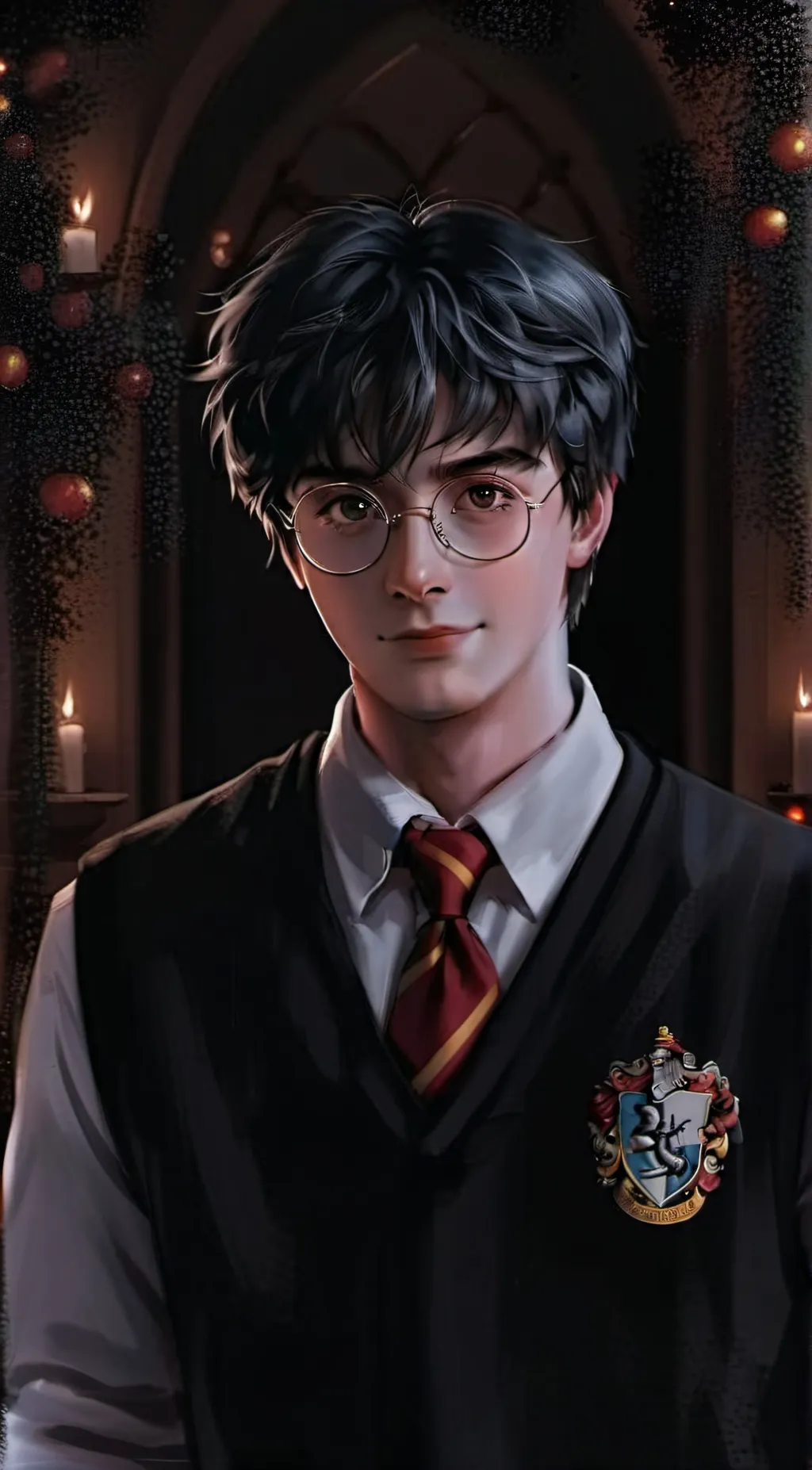 ai character: Harry potter background