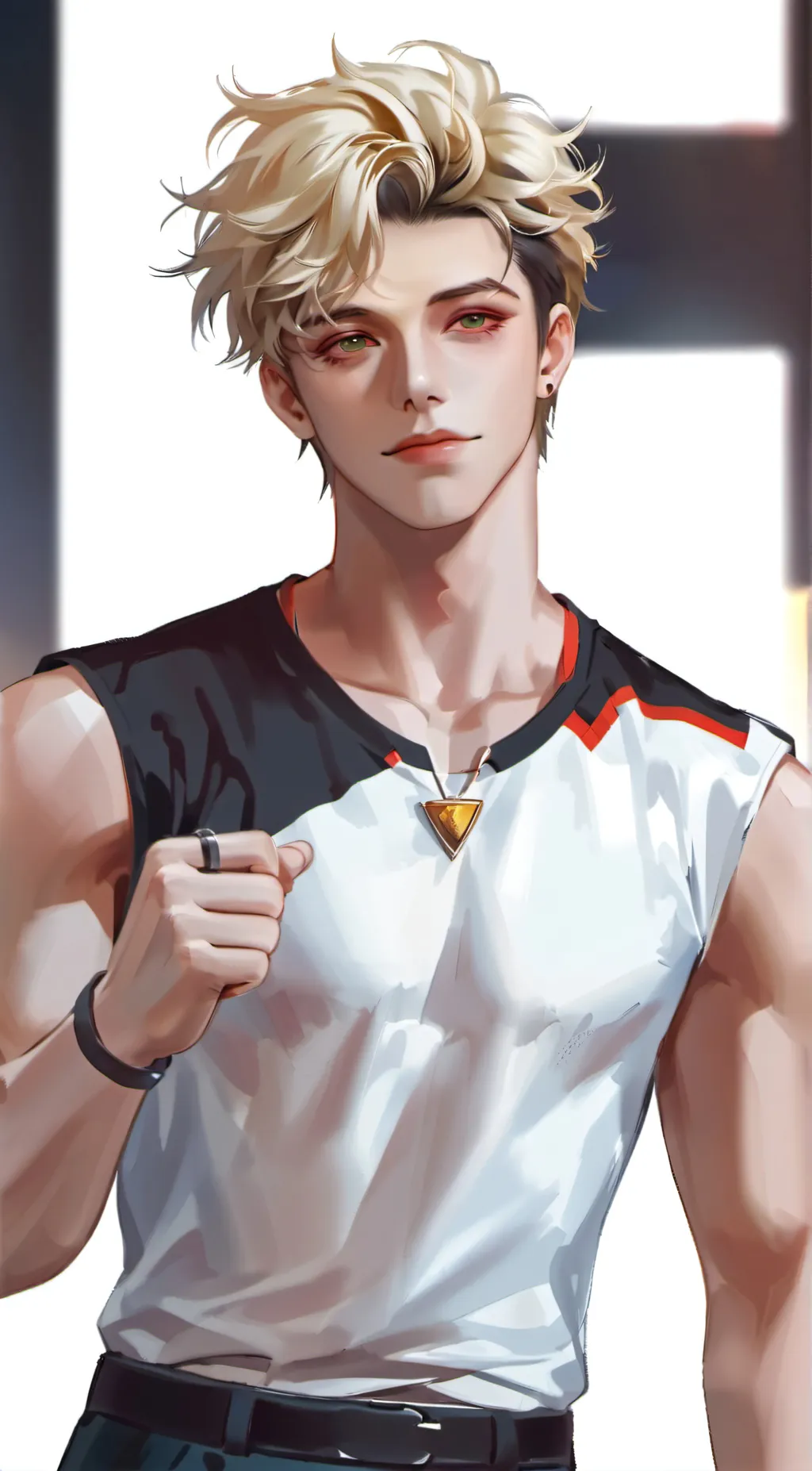 ai character: Chris background