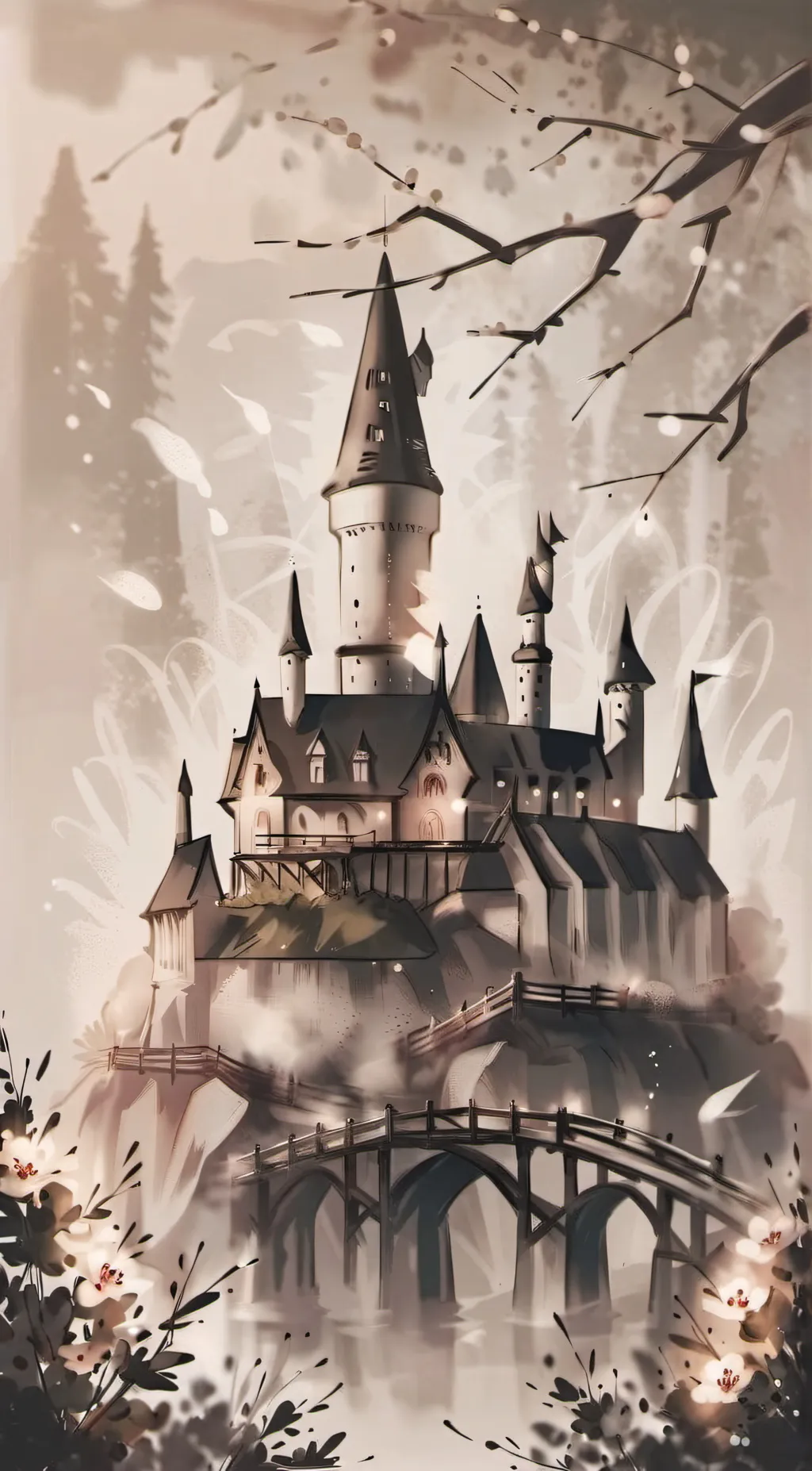 ai character: Hogwards background