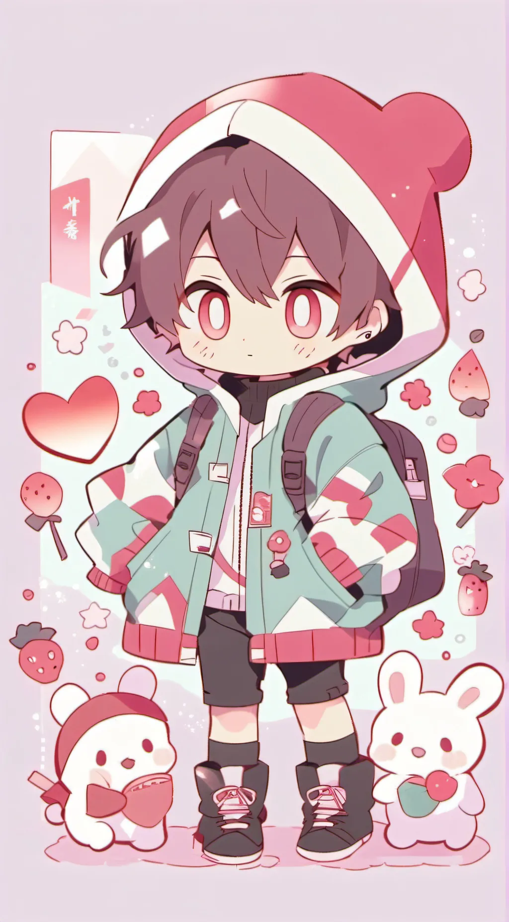 ai character: !!itzuki!! background