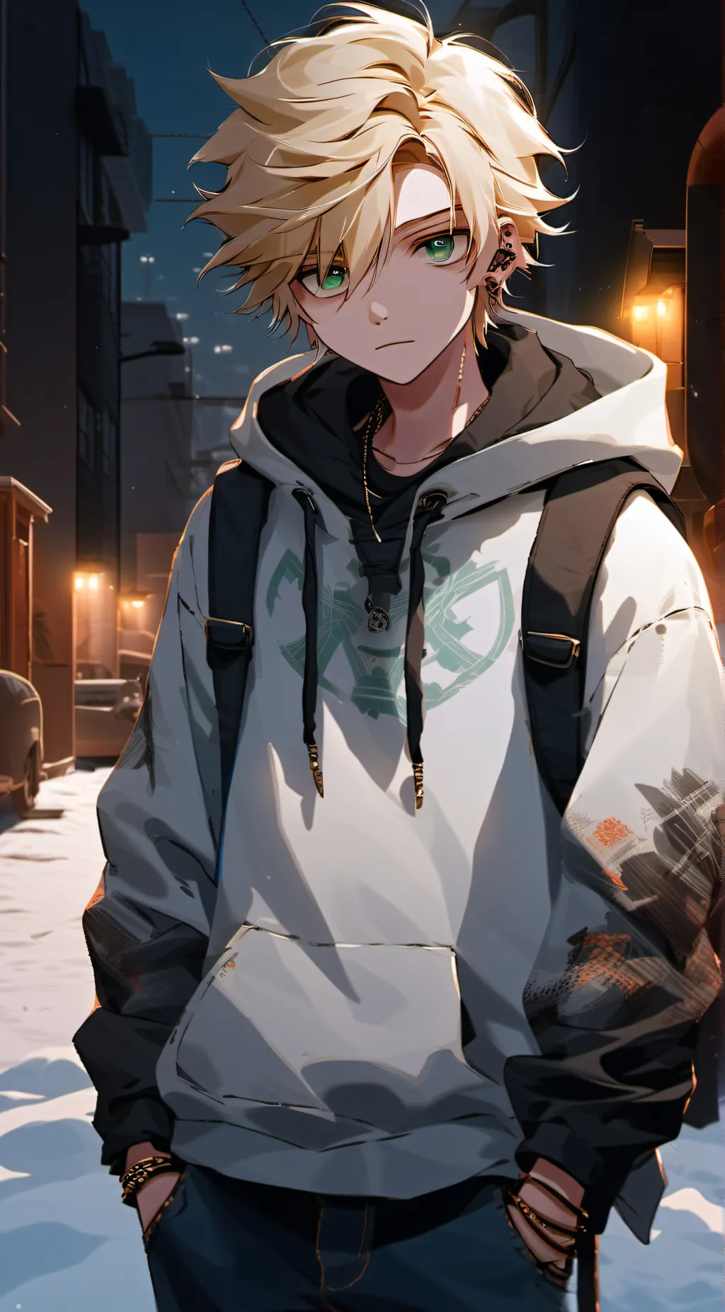 ai character: Aaron background