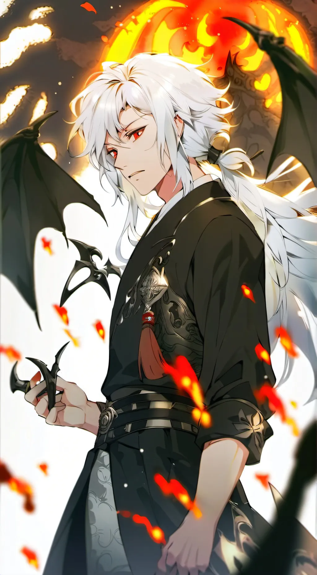 ai character: Balam/Demon background