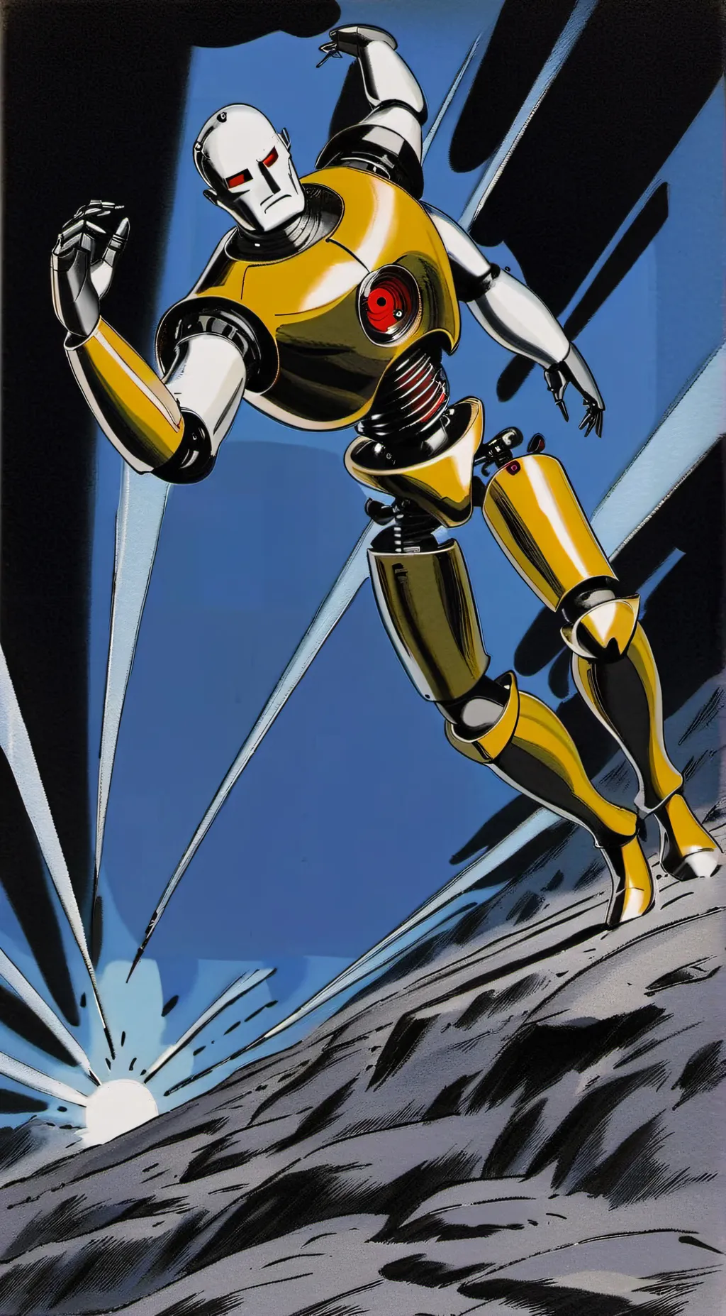 ai character: robot background