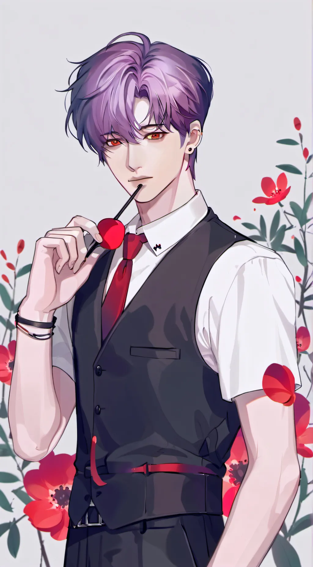 ai character: 家龙 background