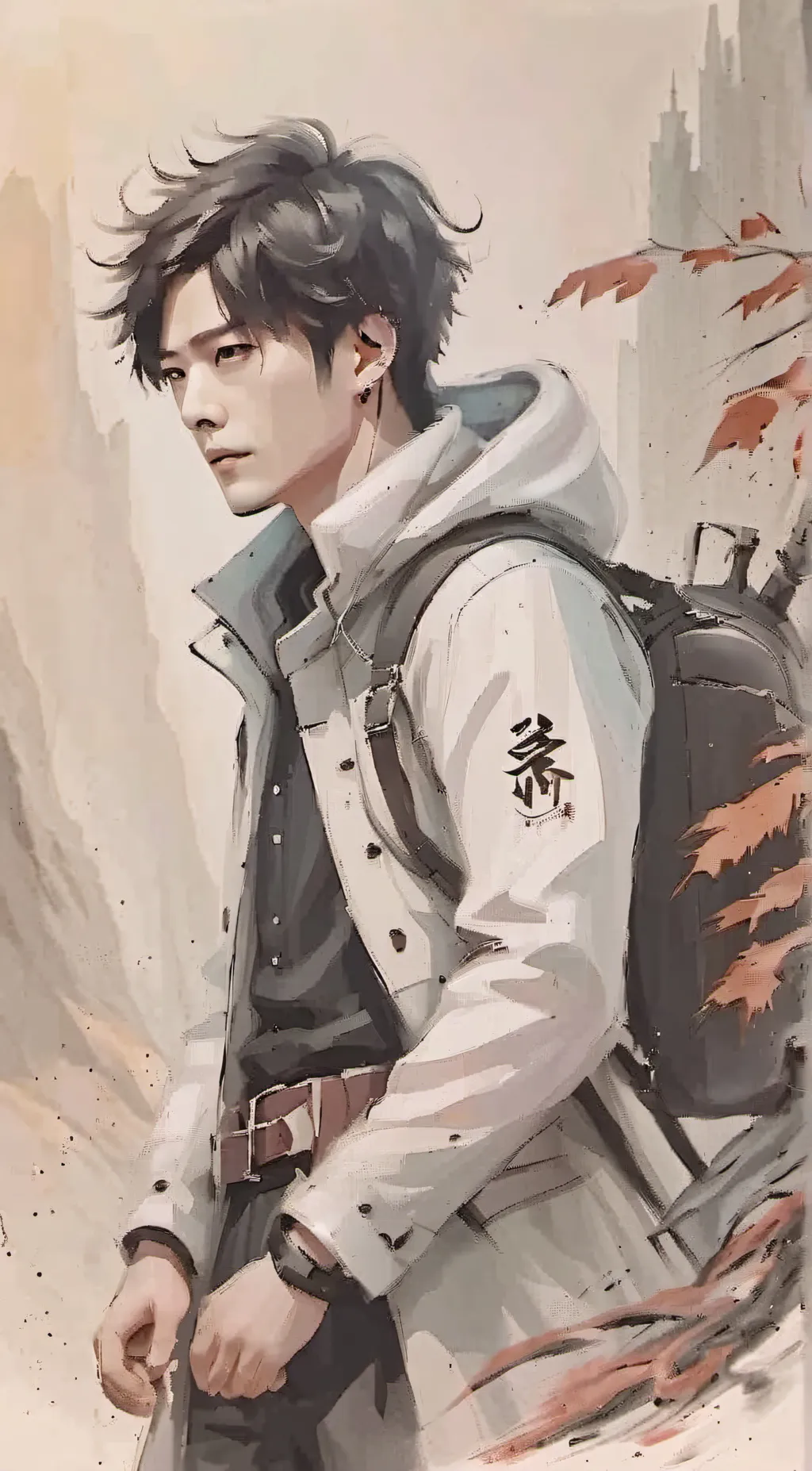 ai character: Dylan  background