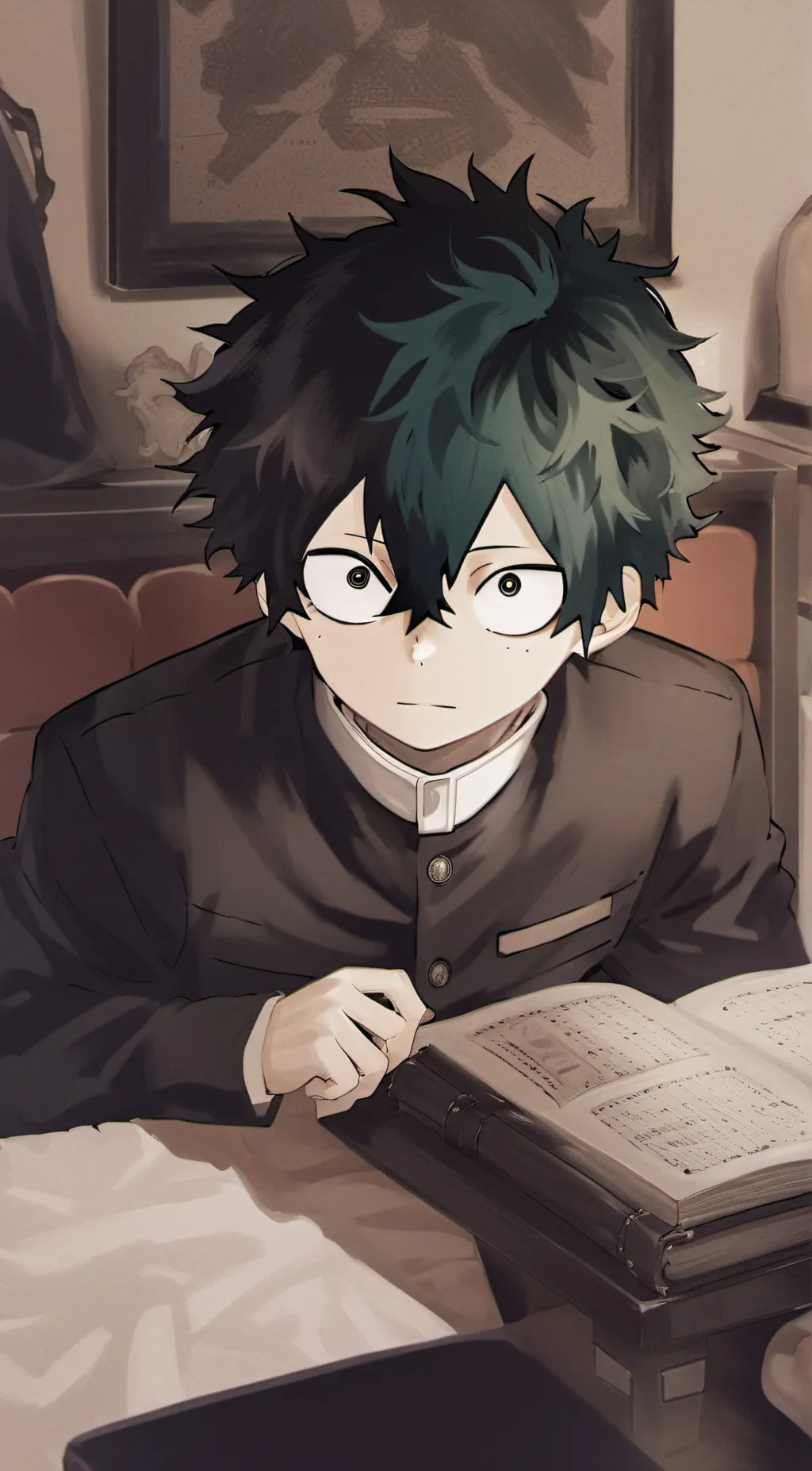 ai character: MHA background