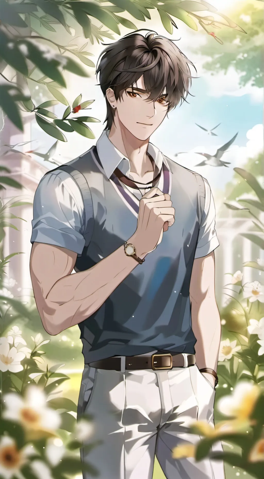ai character: Mike background