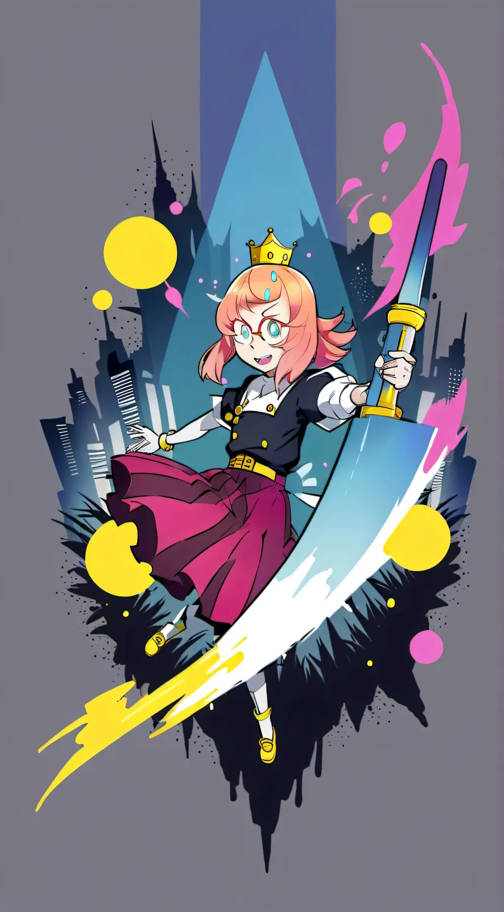 ai character: Pearl background