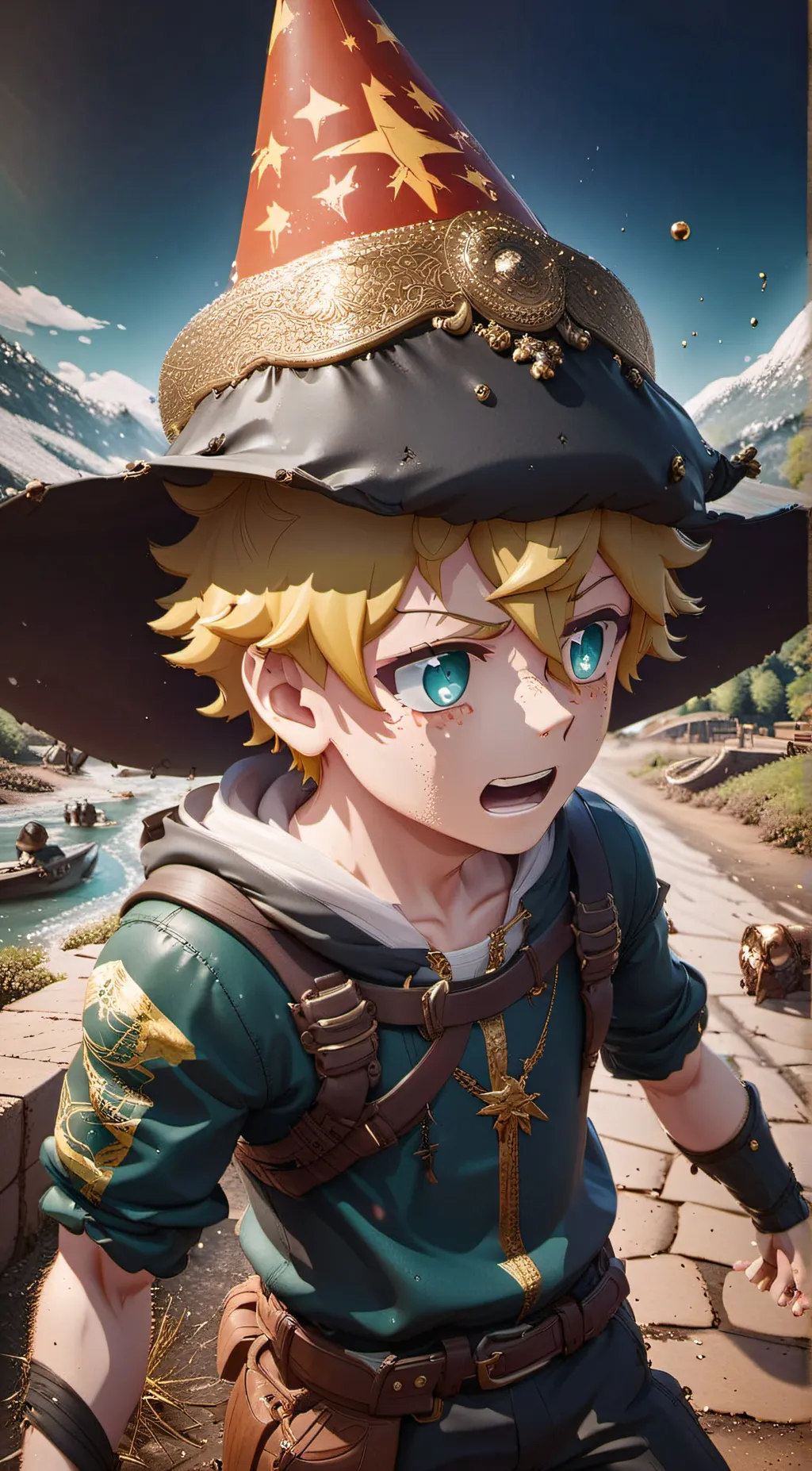ai character: leo background