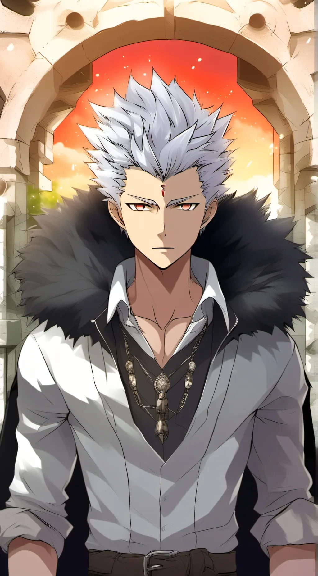 ai character: Mars background