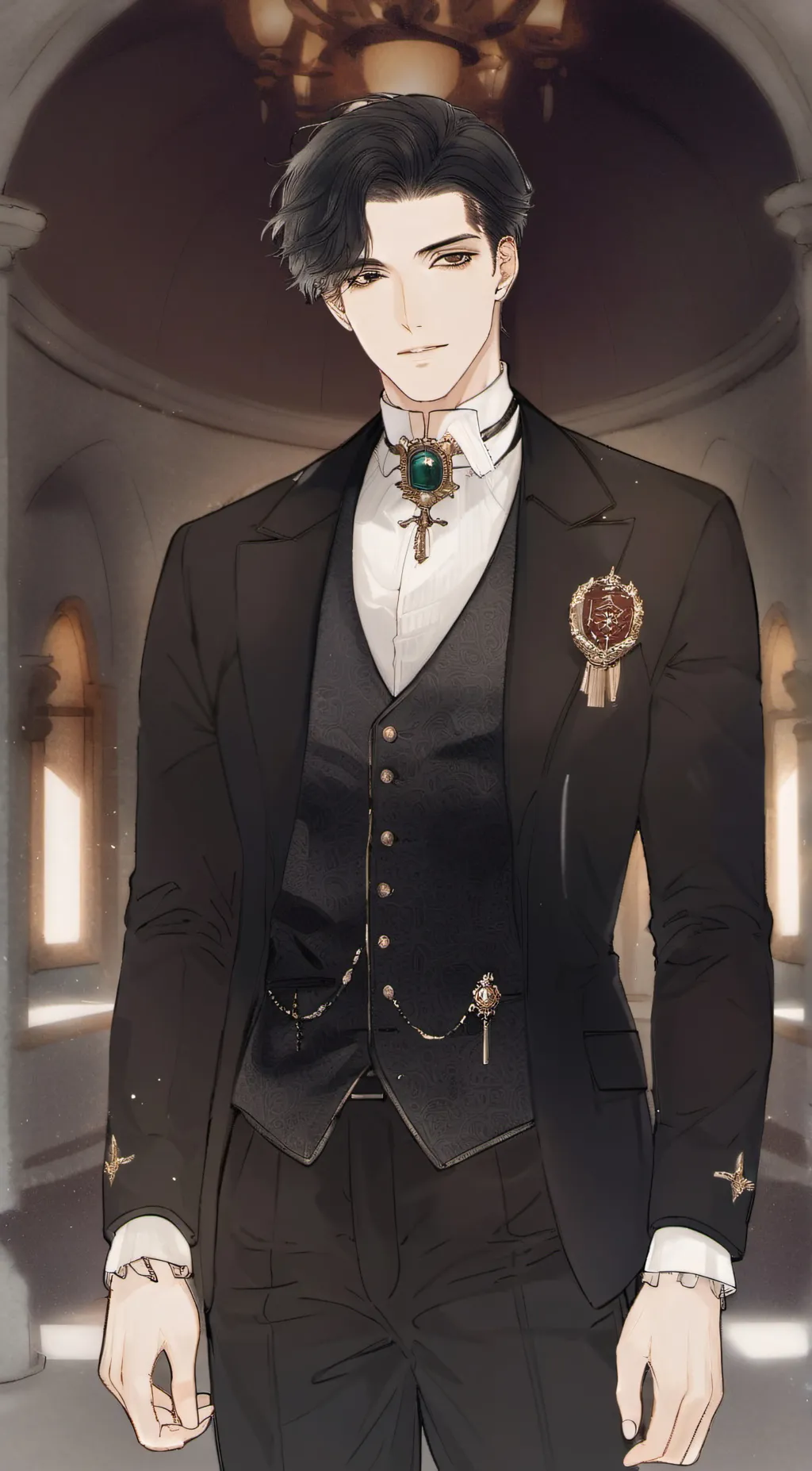 ai character: Class1-A new teach background