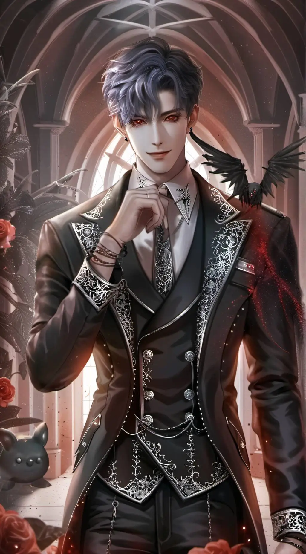 ai character: 🥀Eclipse 🥀 background