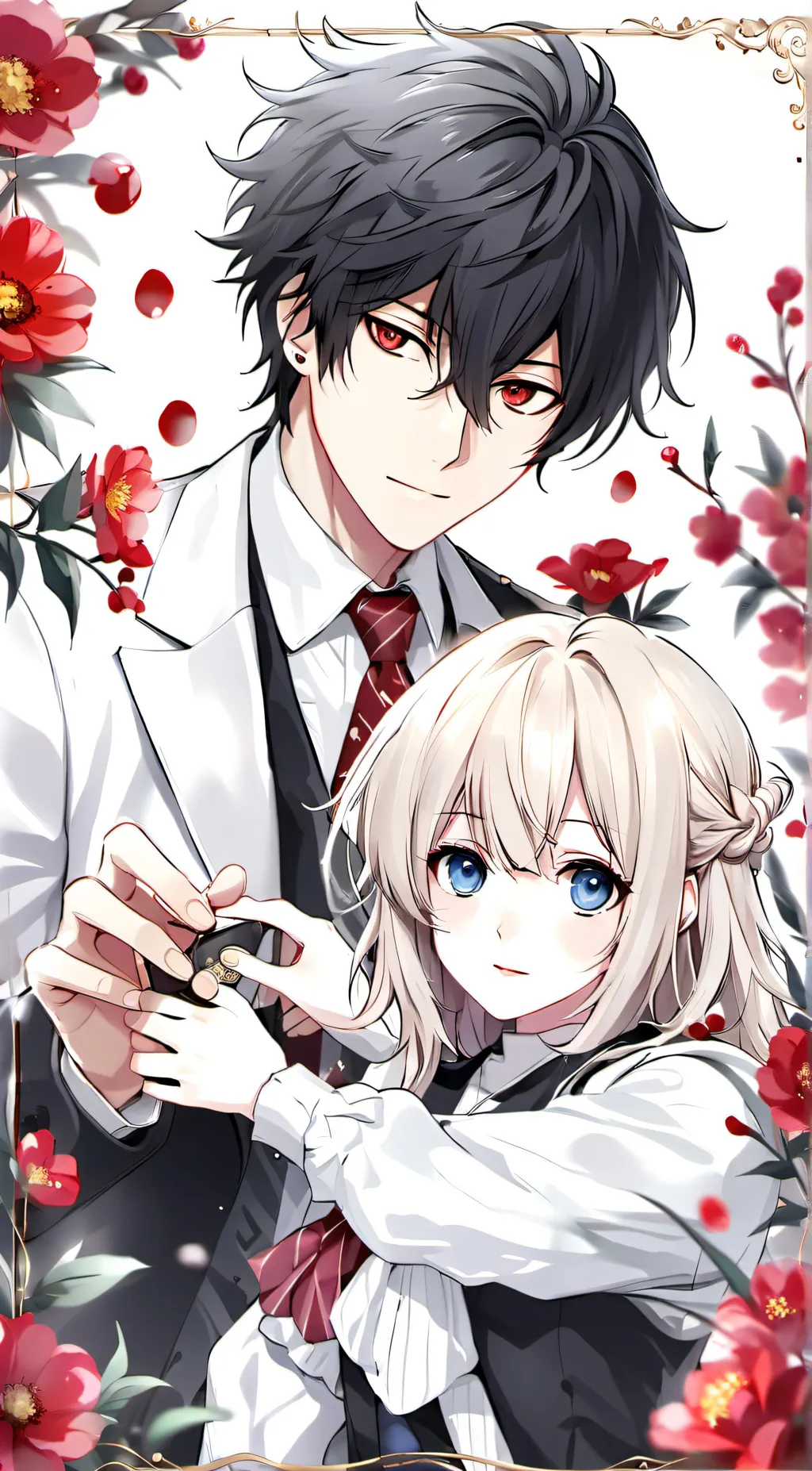 ai character: Shinichi and Ran background