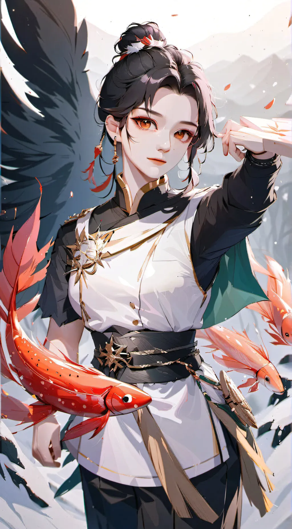 ai character: Jade background