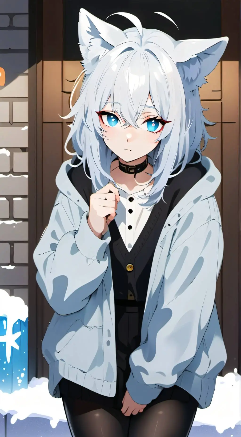 ai character: Frost background