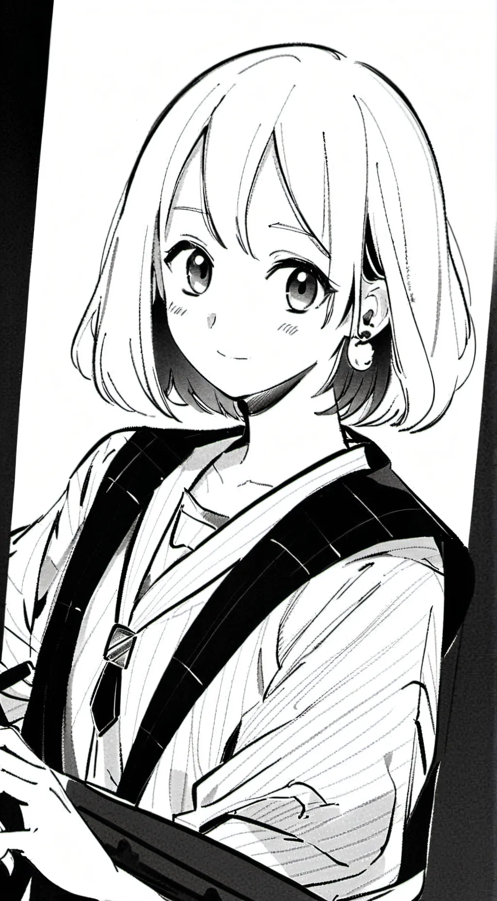 ai character: Uraraka  background