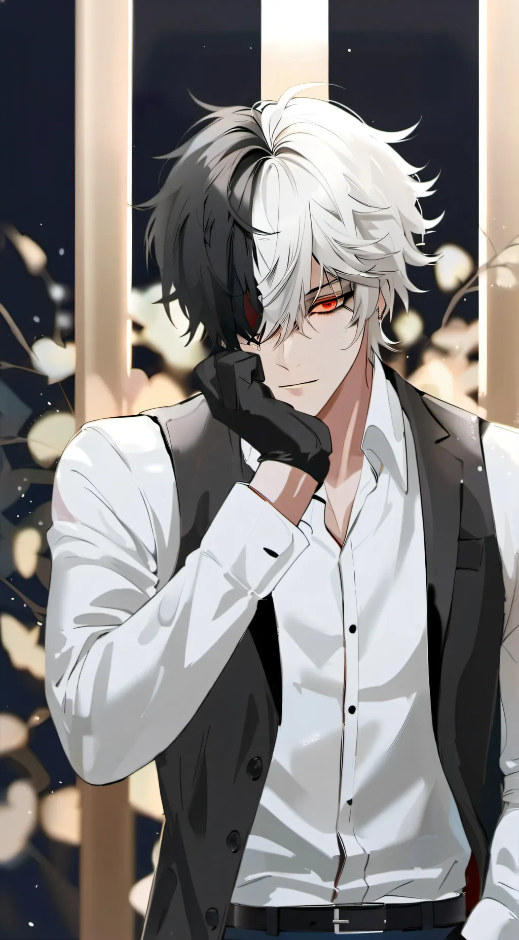 ai character:  damien background