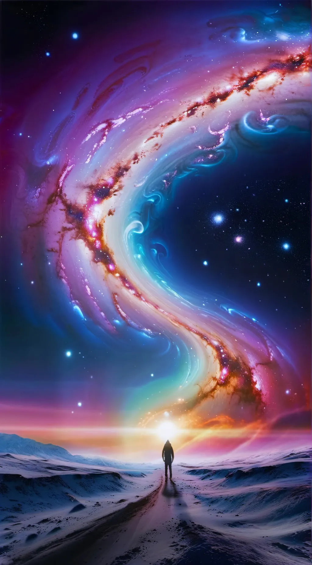 ai character: Planet X/Planet 9 background