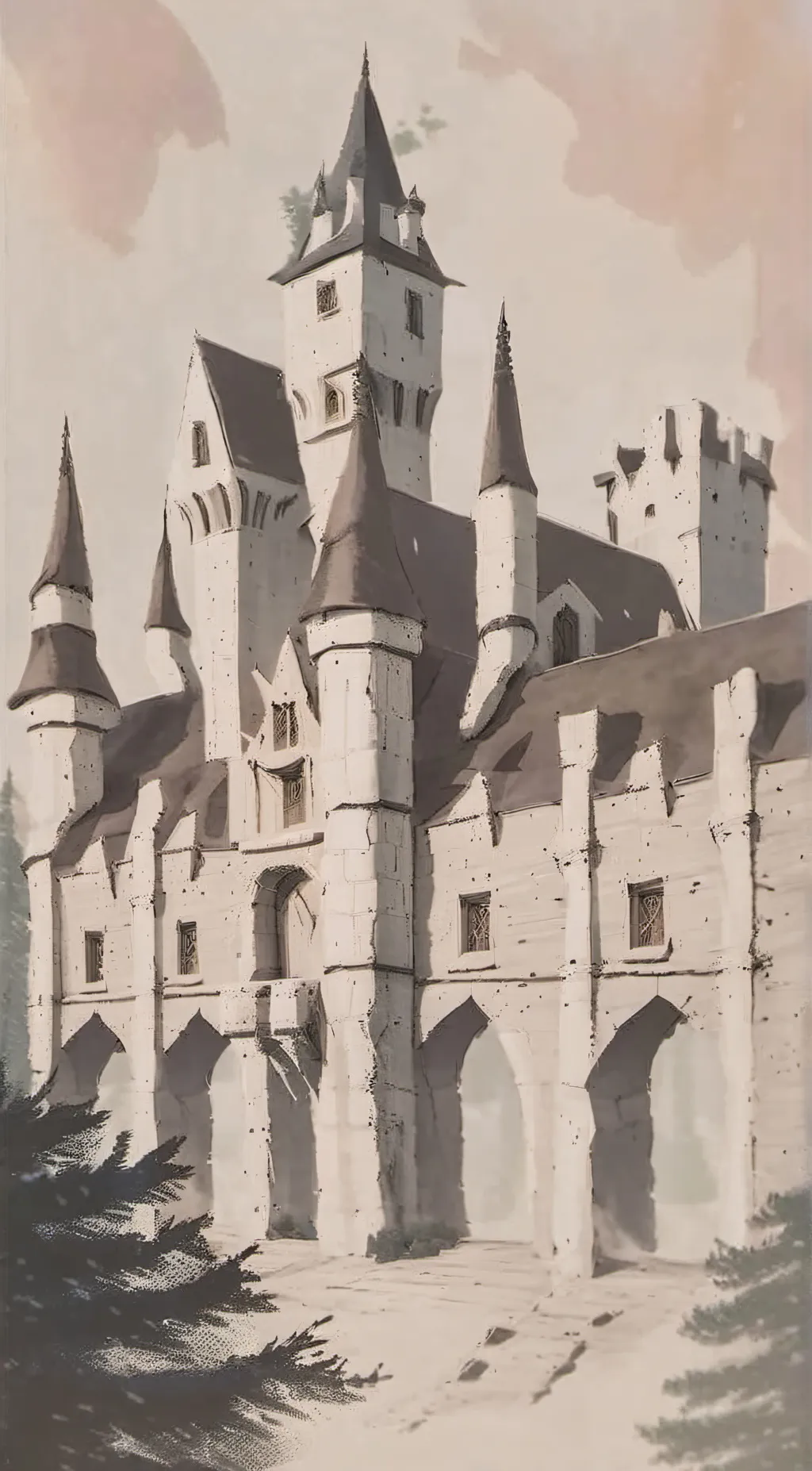 ai character: Hogwarts background