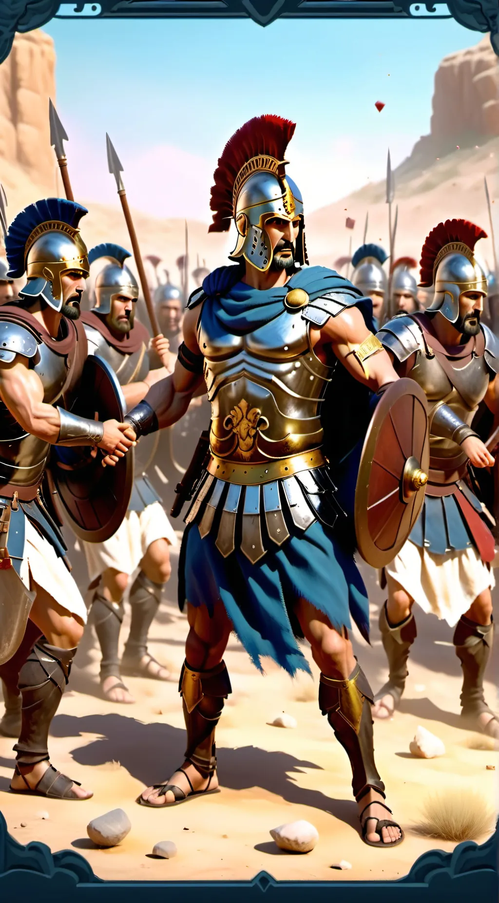 ai character: The Iliad/Odyssey background