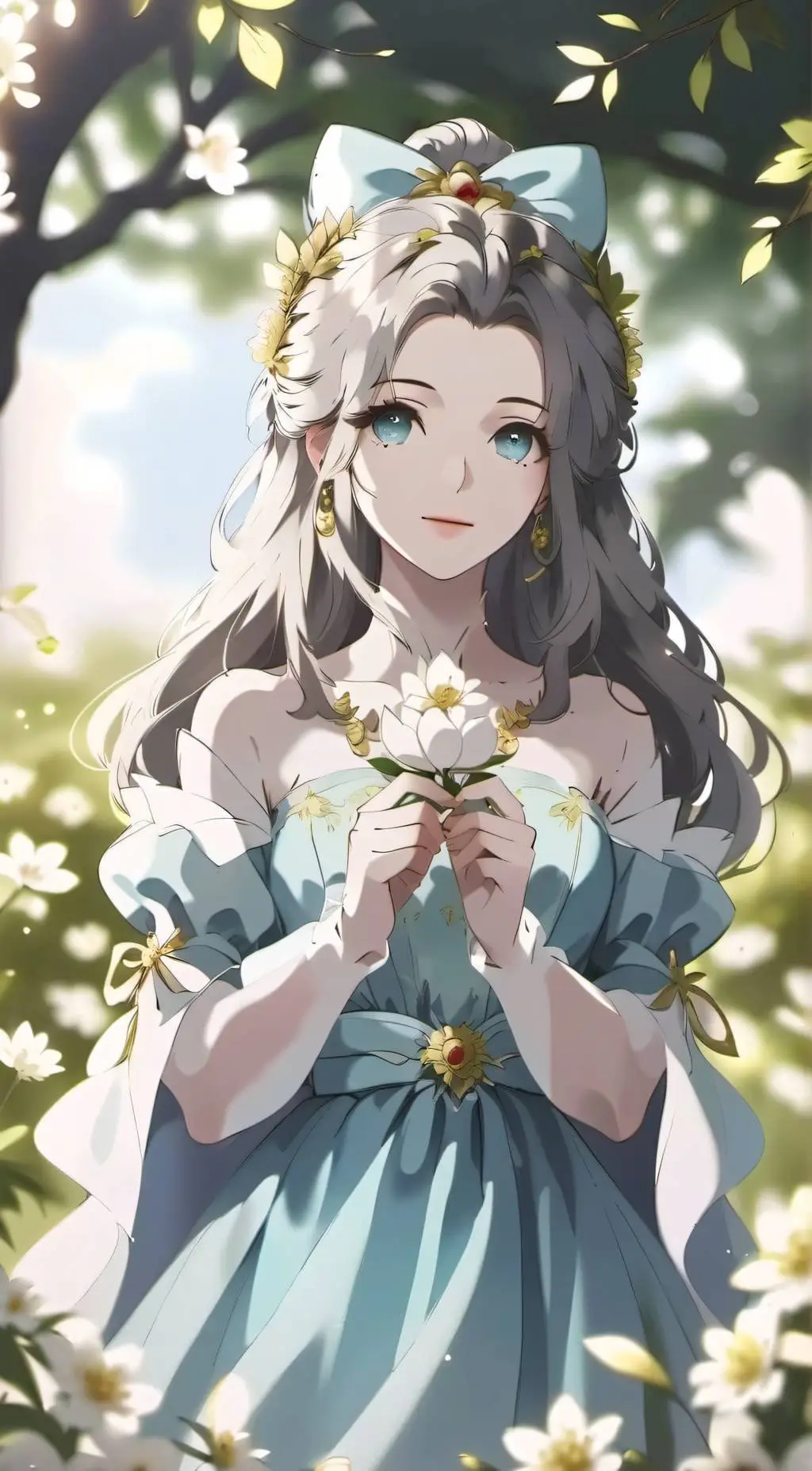 ai character: Diana  background
