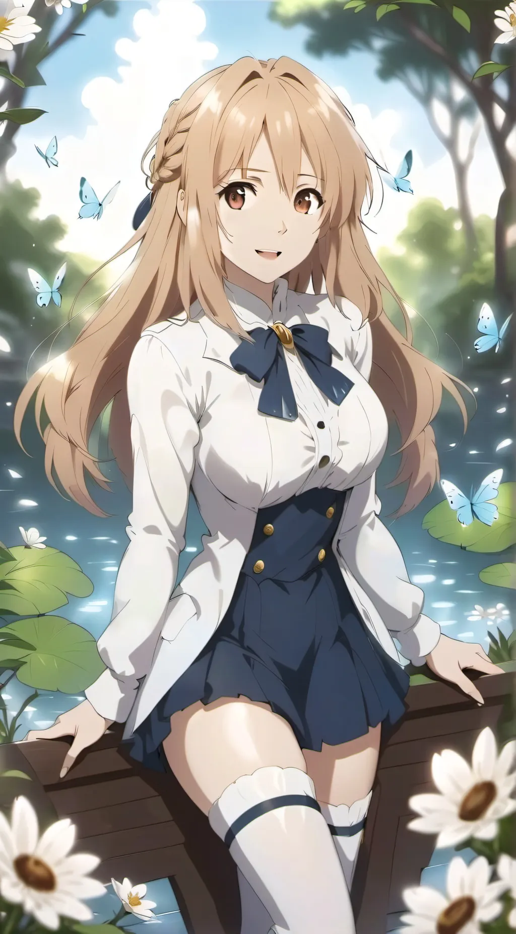 ai character: Asuna background