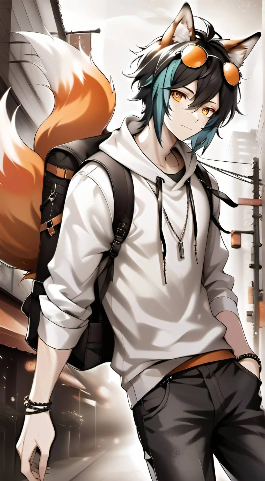 ai character: Tomo background