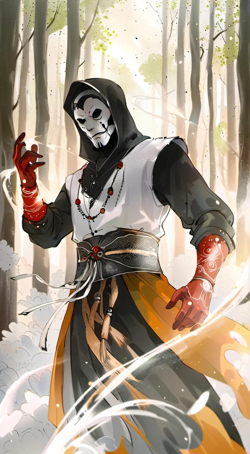 ai character: MAR background