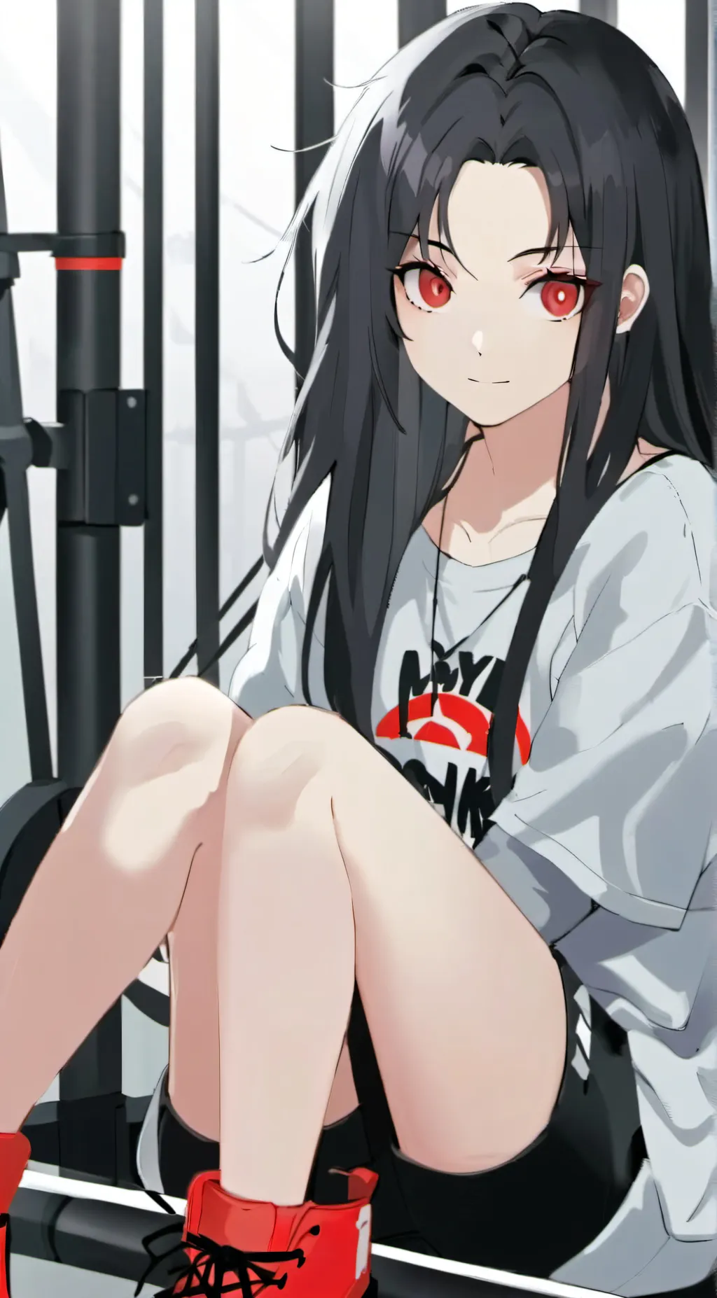 ai character: White background
