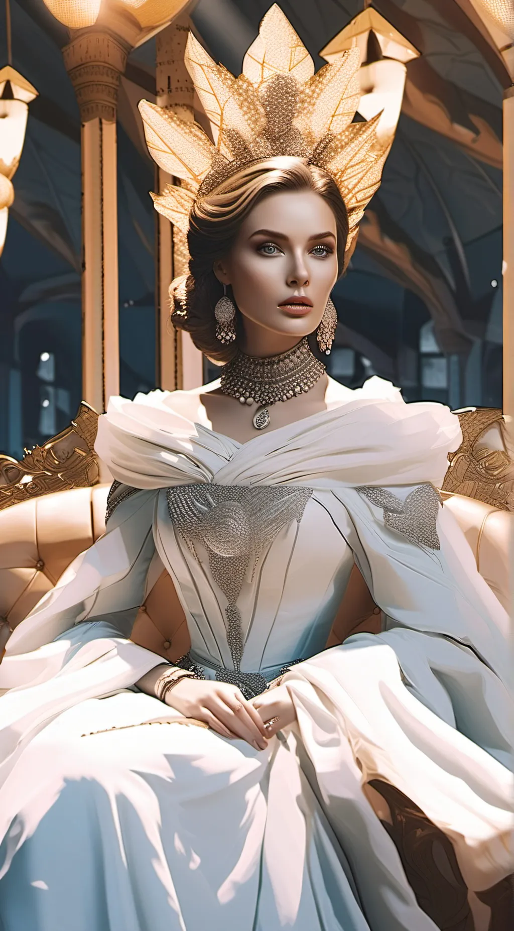 ai character: Queen Isabella  background