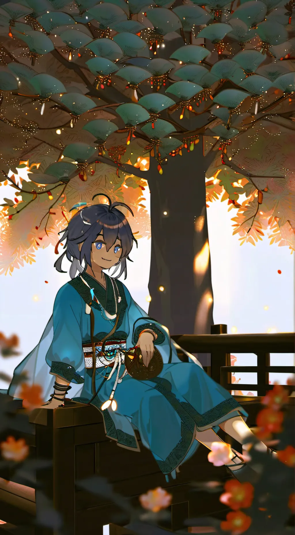 ai character: Mona background