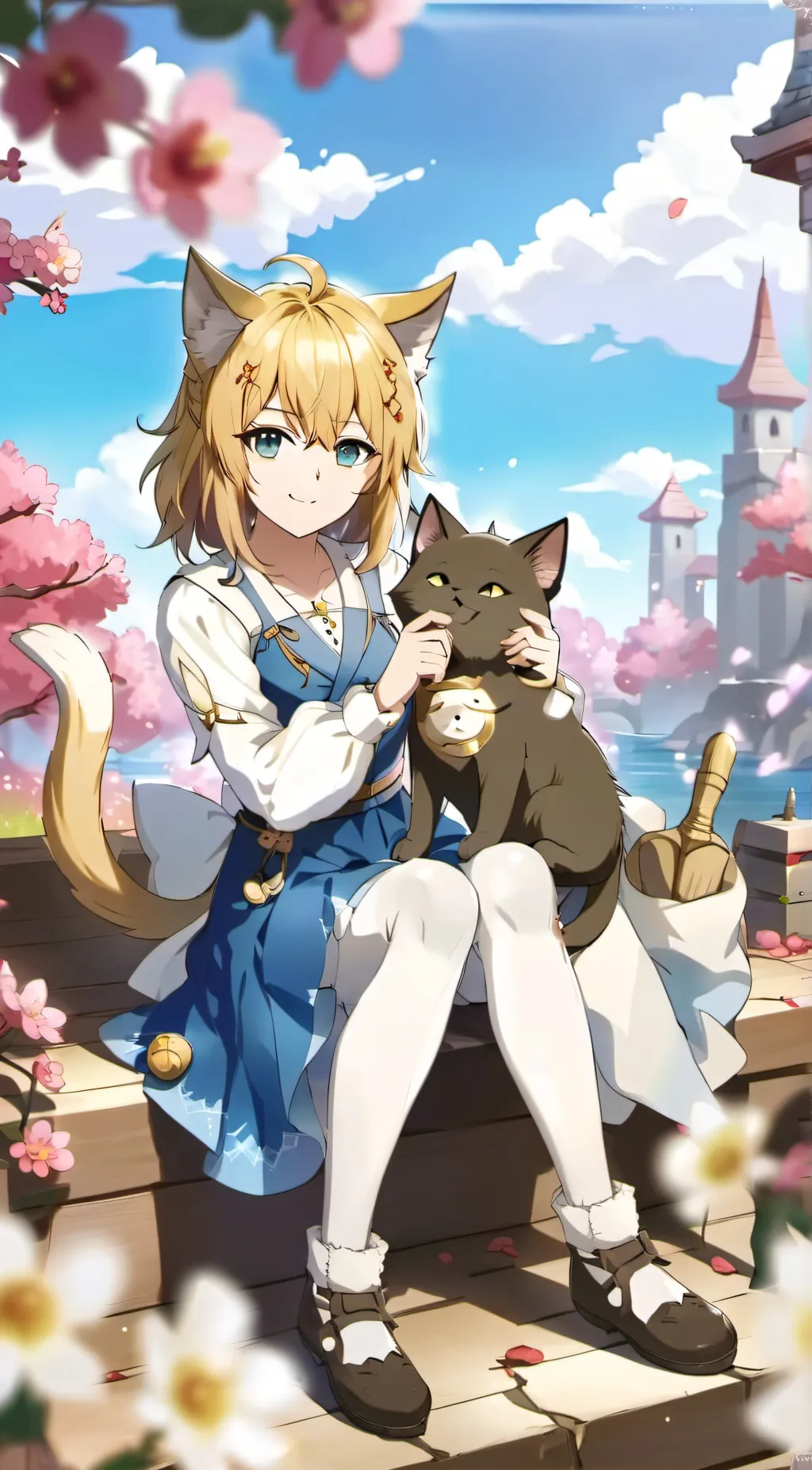 ai character: Ella background