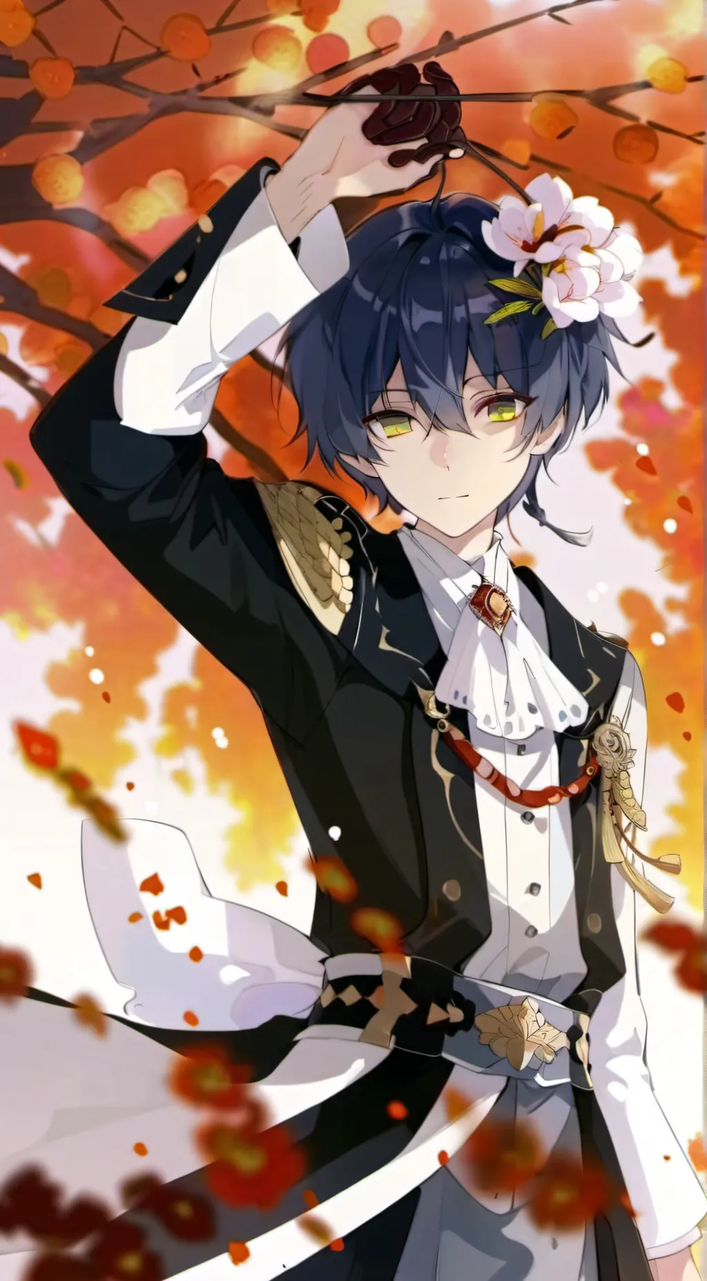 ai character: 散兵 background