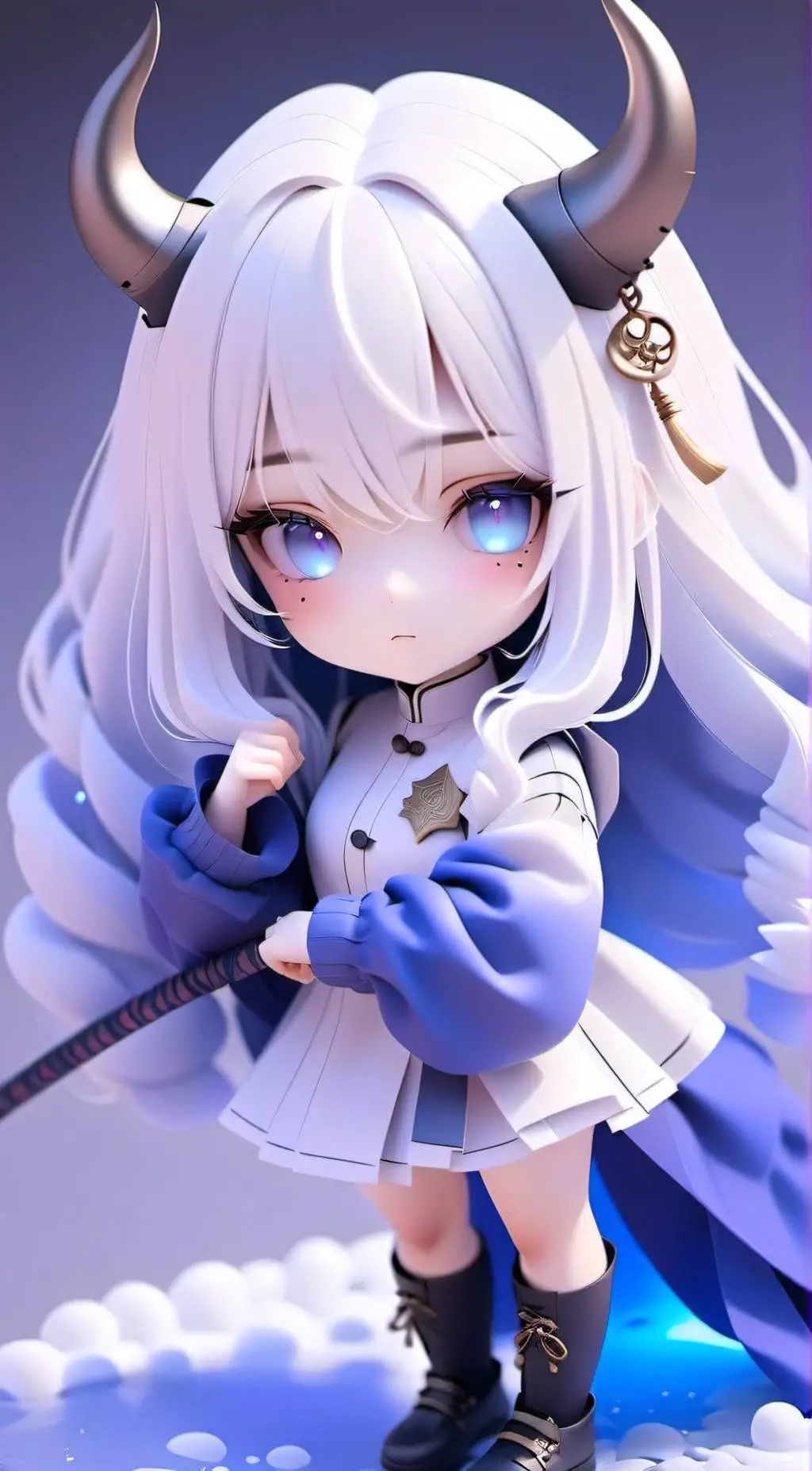 ai character: Demon slayer background