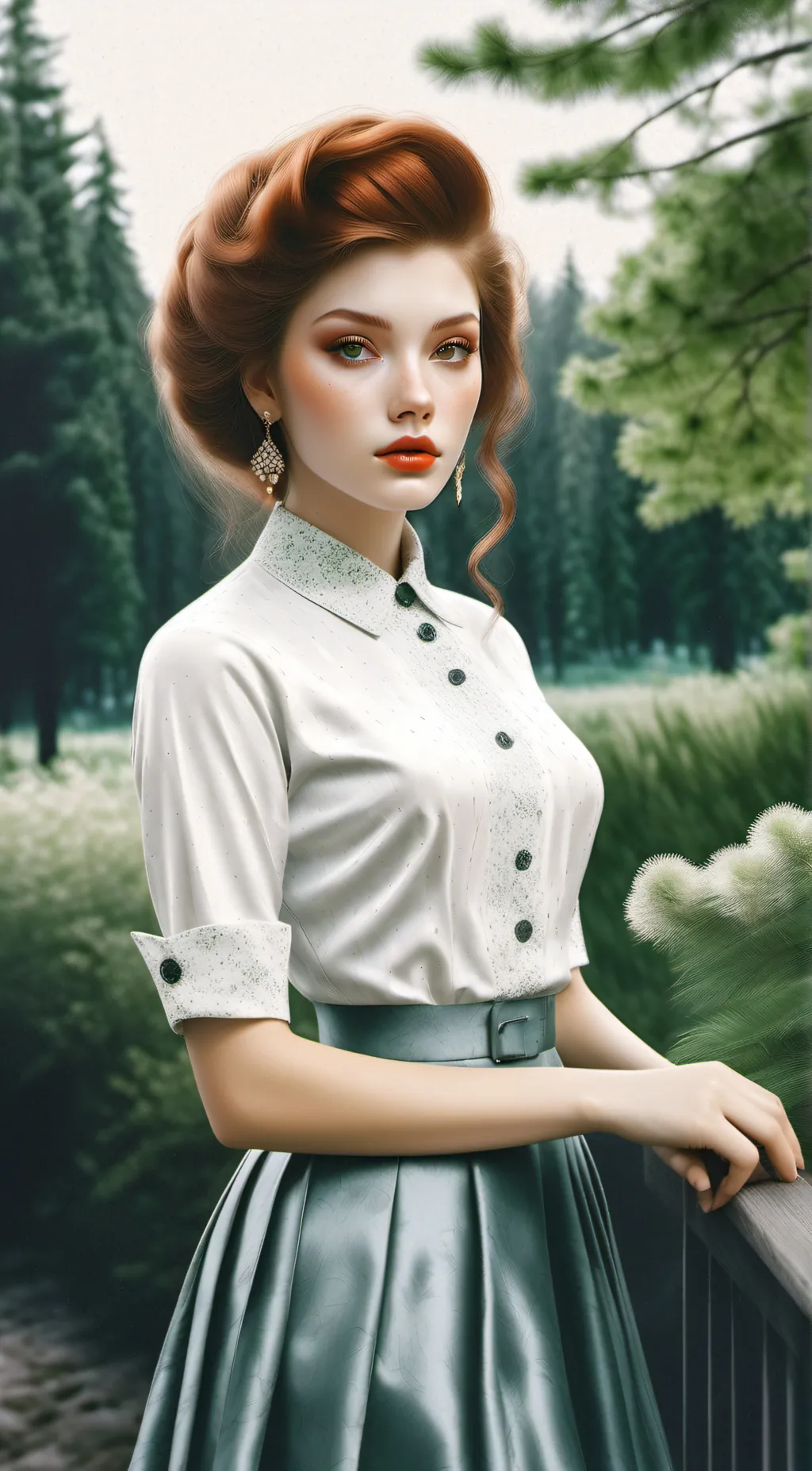 ai character: Cherry valance  background