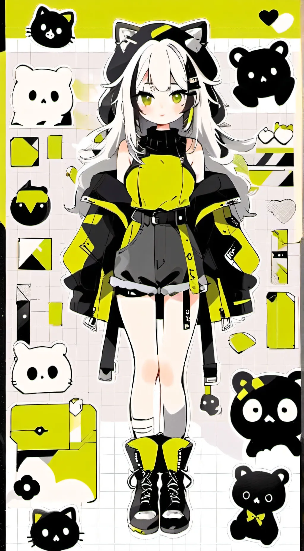 ai character: Beany background