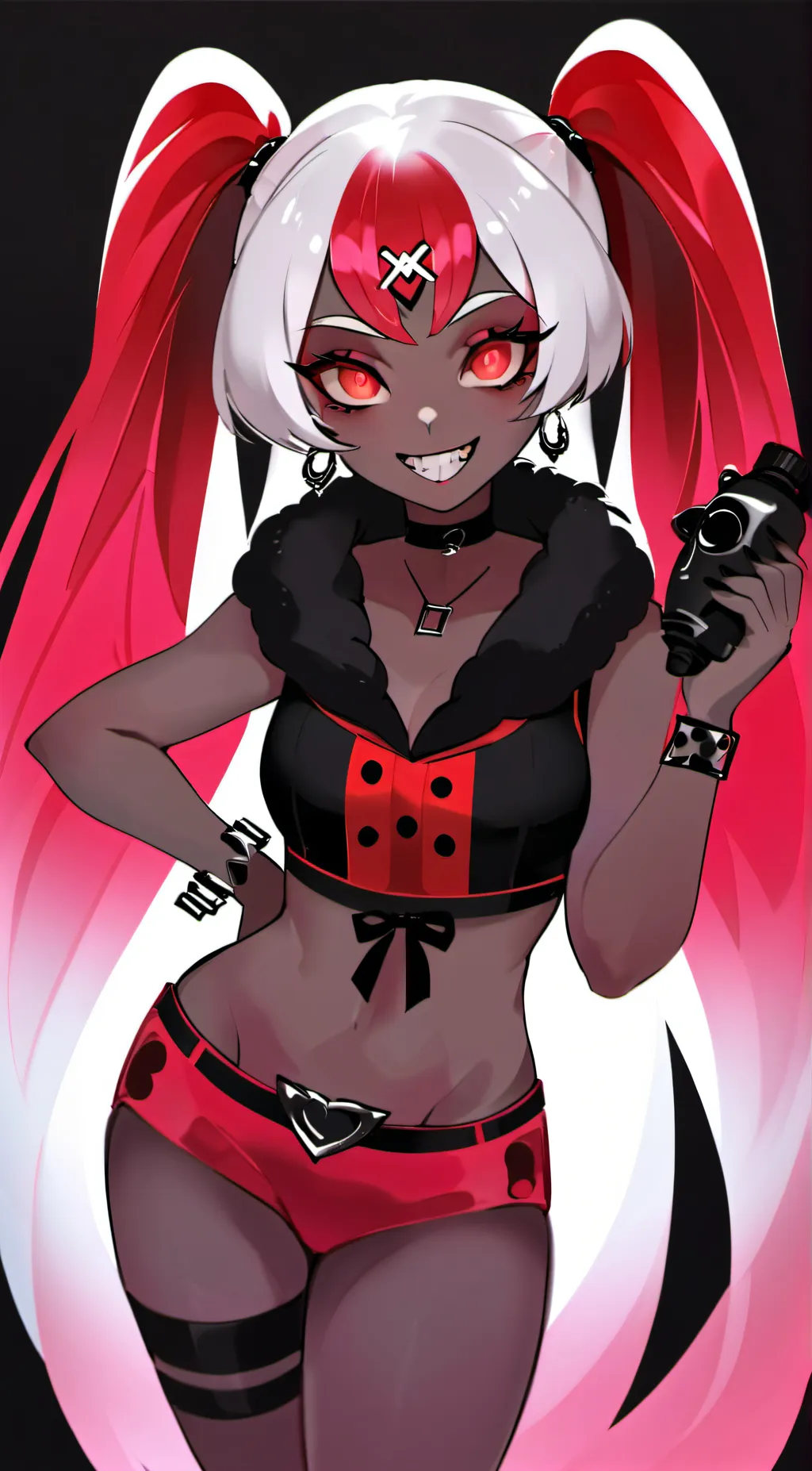 ai character: velvette  background