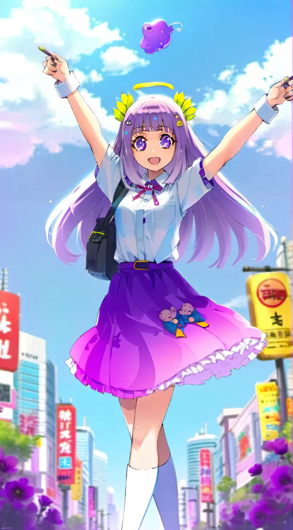 ai character: Nadine background
