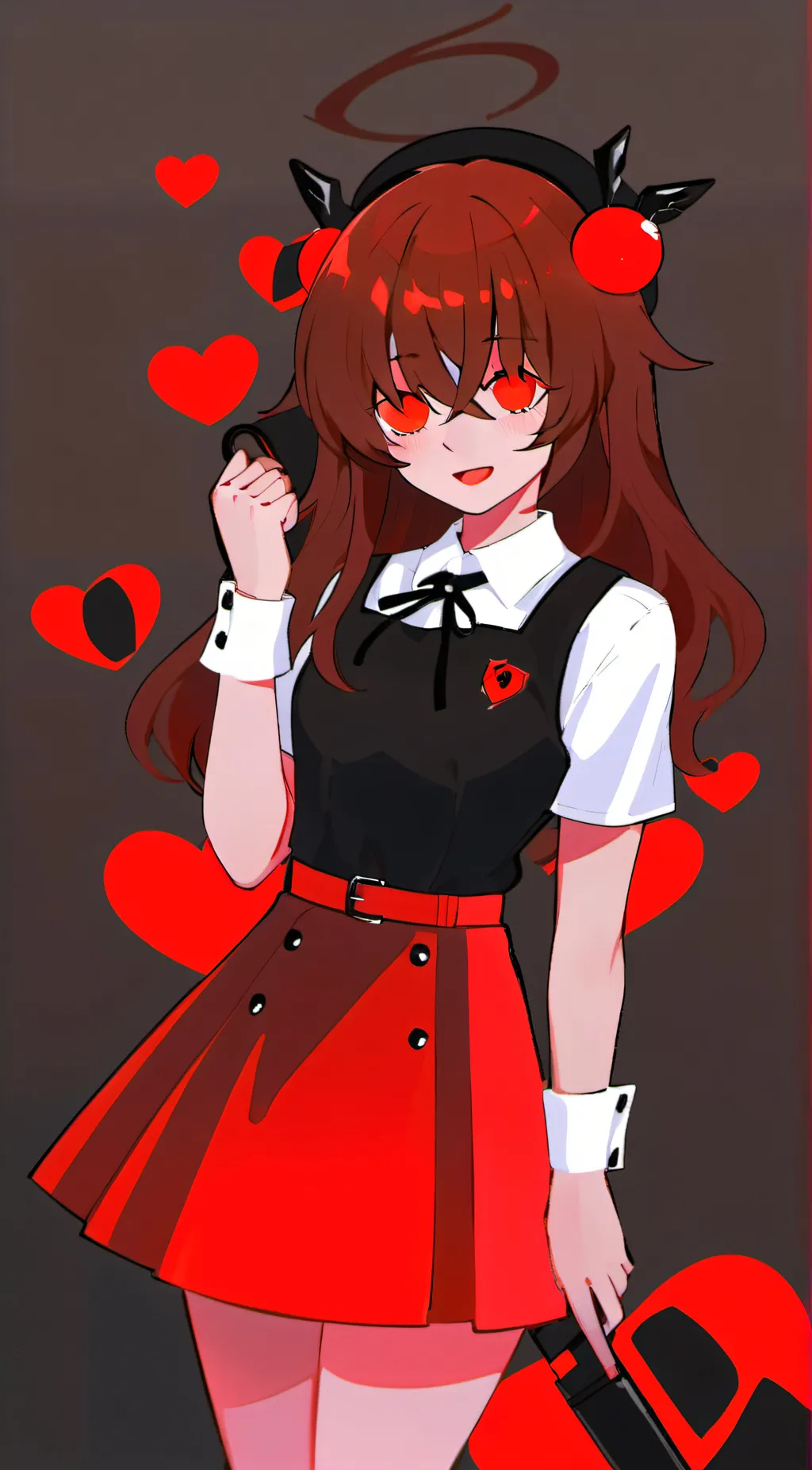 ai character: yandere fnf gf background