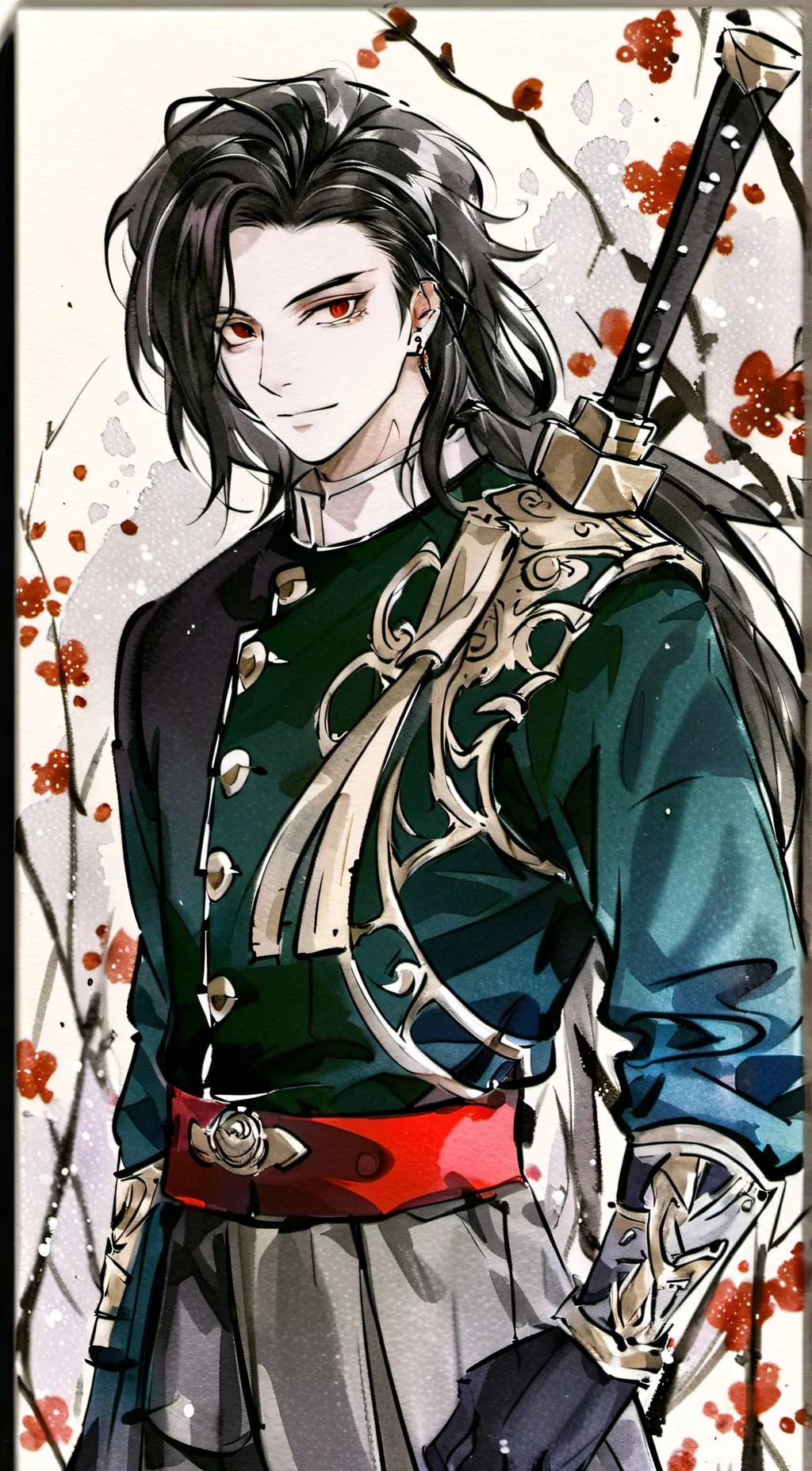ai character: perv giyu background