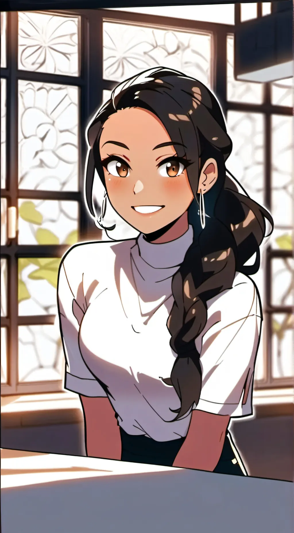 ai character: Roomie  background