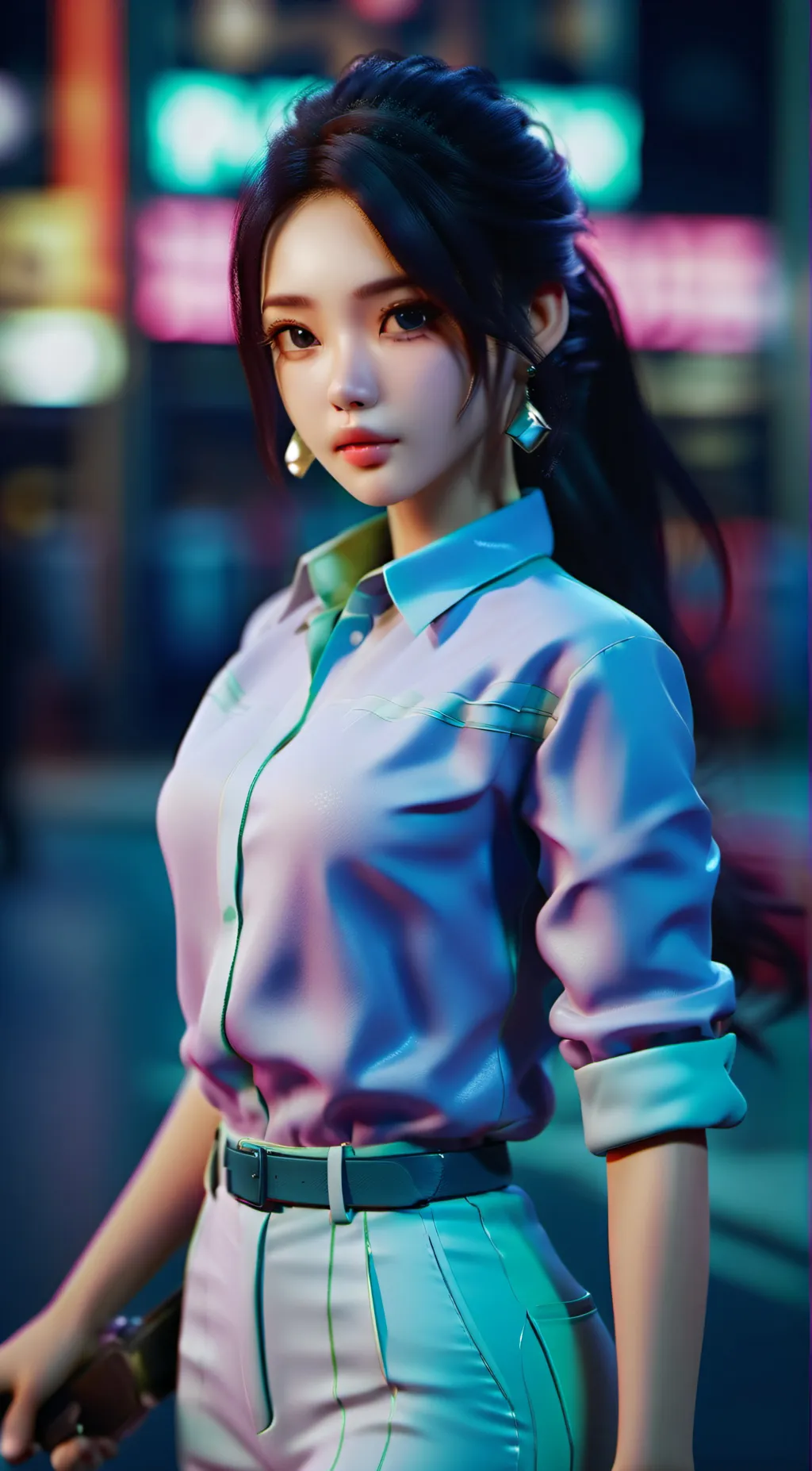 ai character: Sarah  background