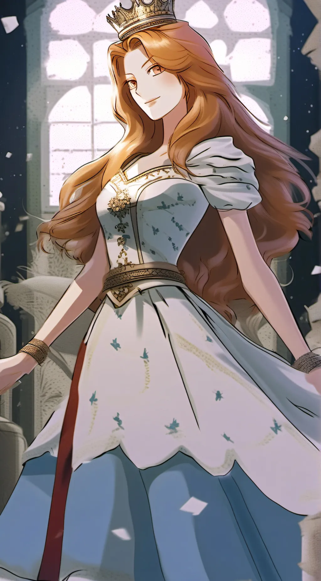 ai character: Mother Aniea  background